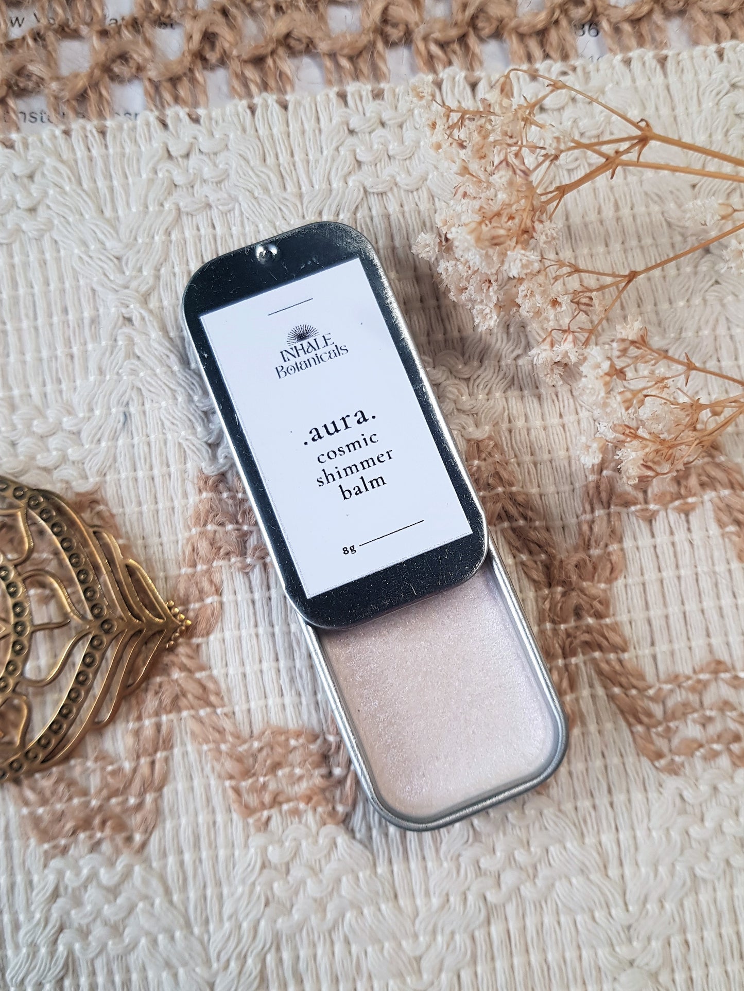 Aura Shimmer Balm.