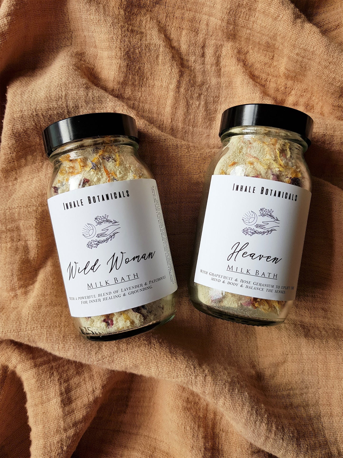 REFILL Milk Bath, Wild Woman, Heaven, Floralia, Bath Ritual, Moisturising Bath, Healing & Grounding, Moon Bath, Oat Bath