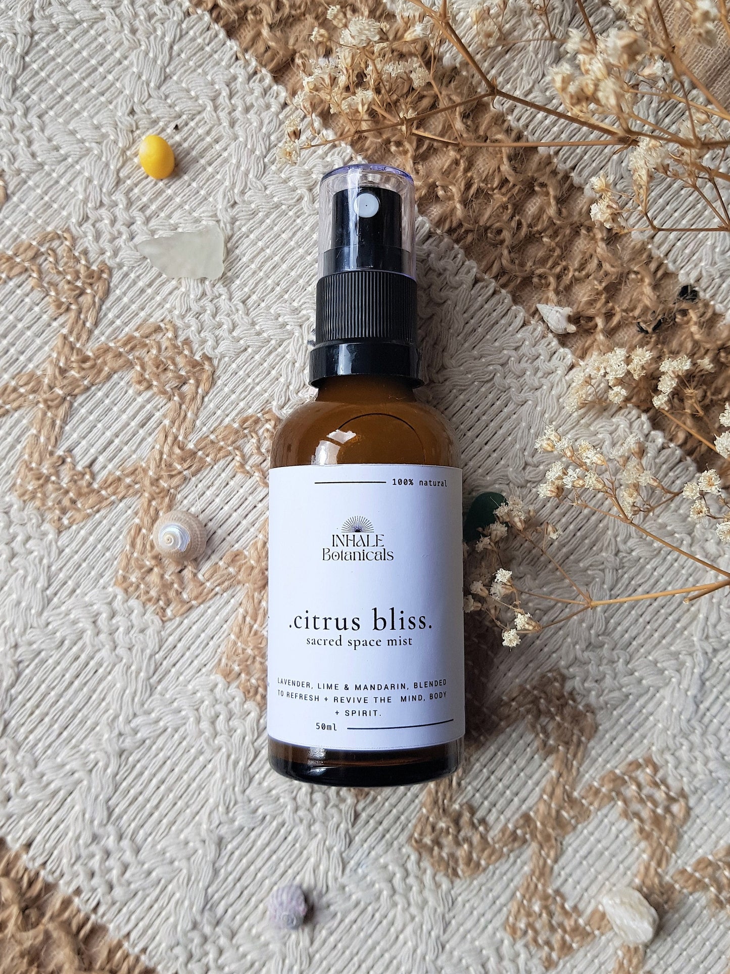 Citrus Bliss Sacred Space Mist.