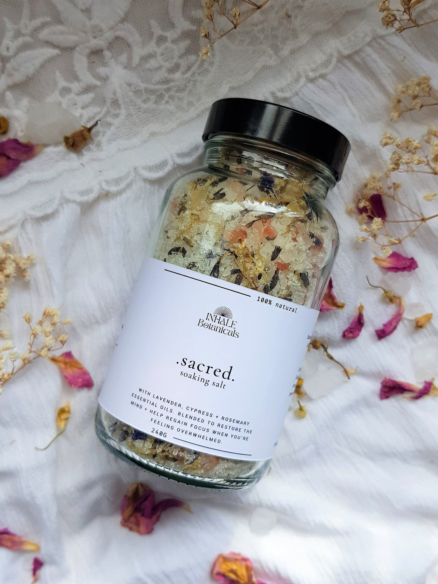 Sacred Soaking Salt.