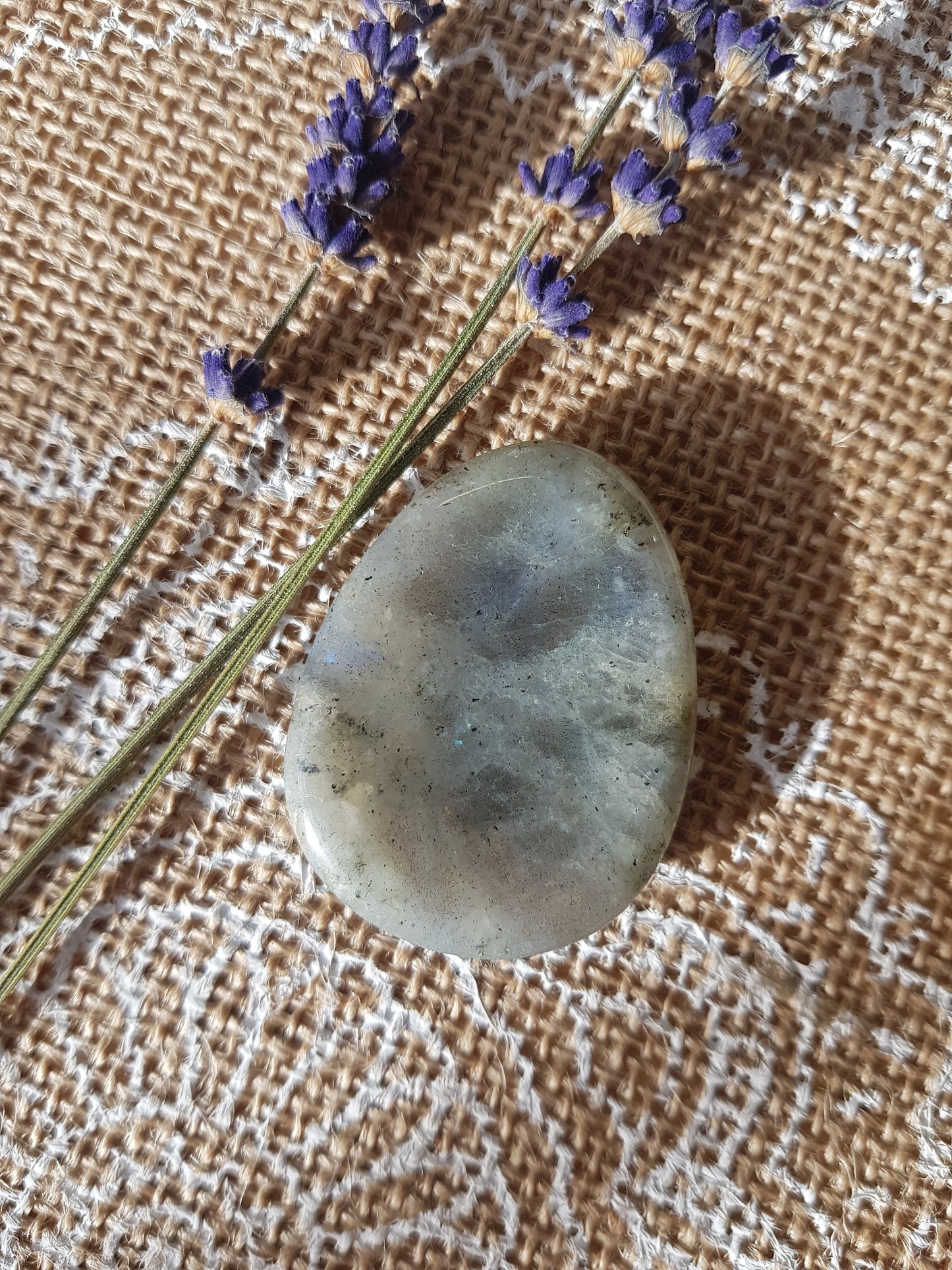 Labradorite Meditation Stone.