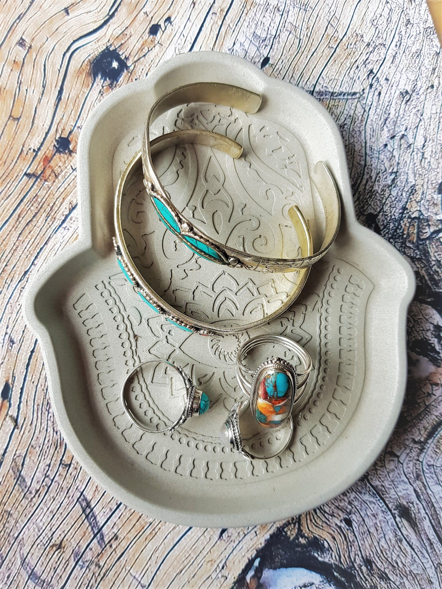 Hamsa Smudge Dish & Sacred Space Gift.