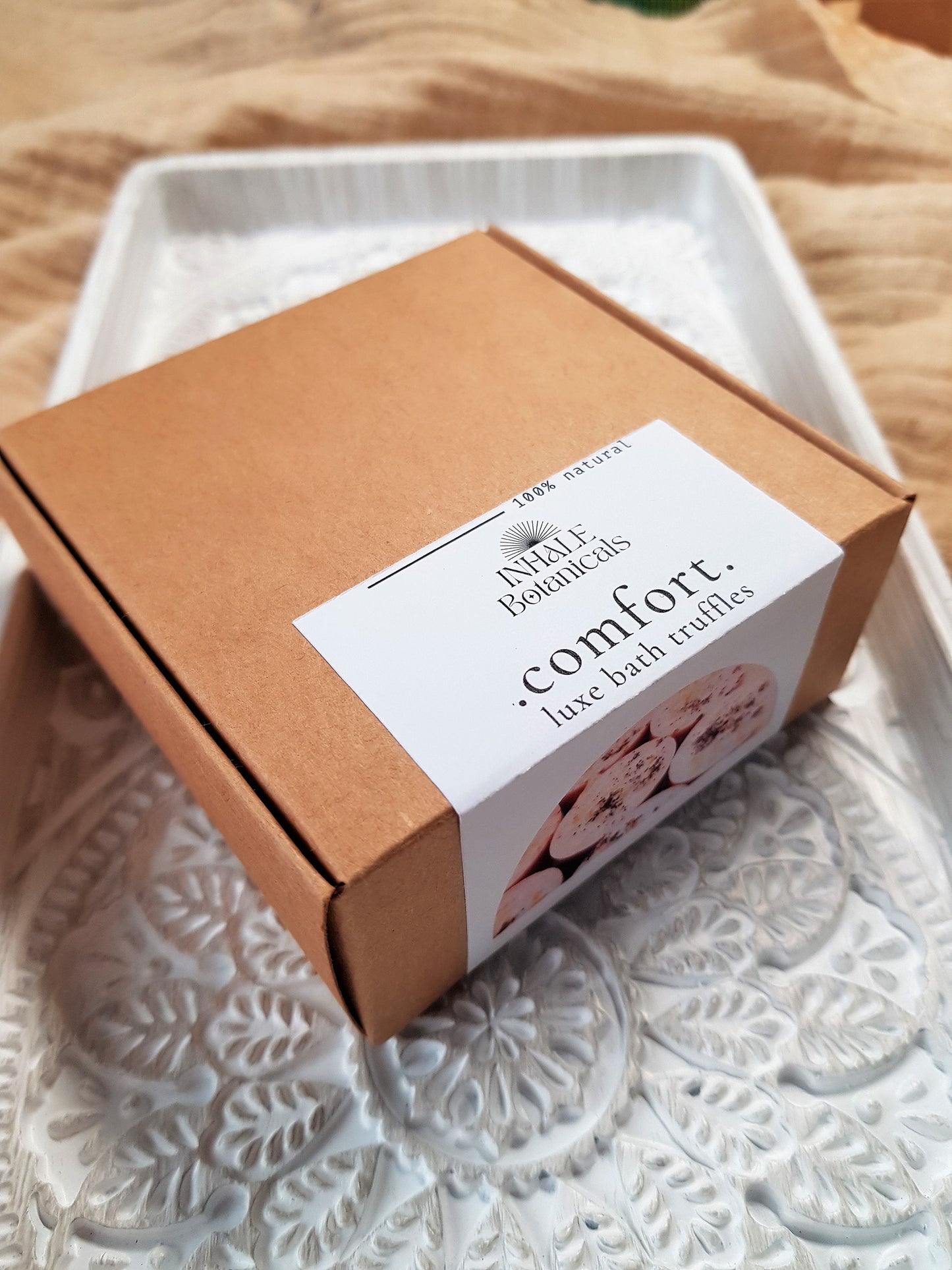 Warm Slumber Bath Truffles.